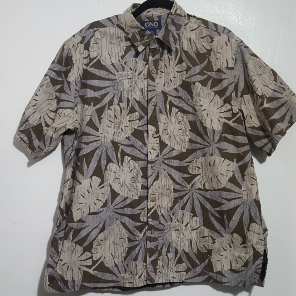 Ono & Company Hawaiin Island Shirt XL Mens
